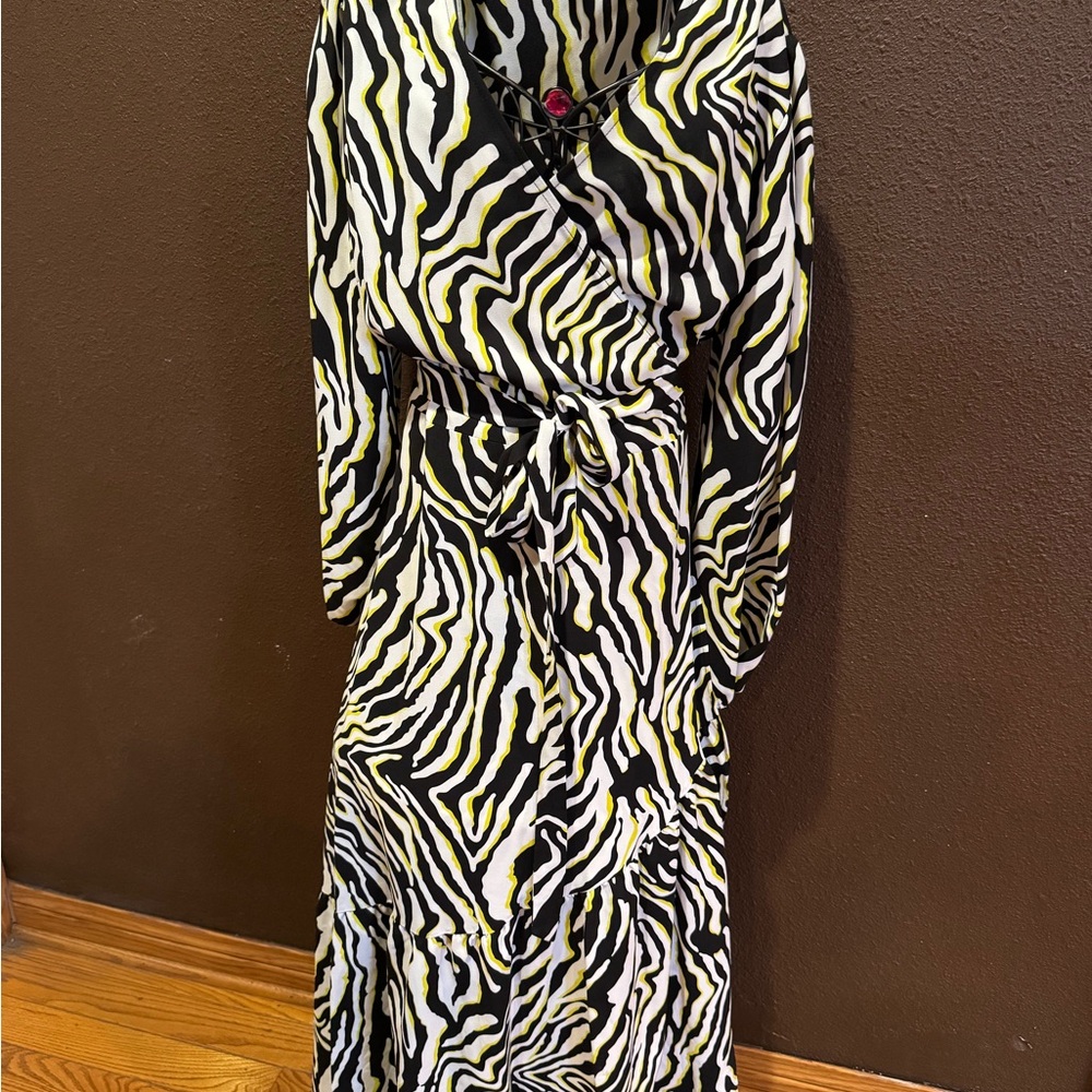 Bar III Zebra Pattern Dress